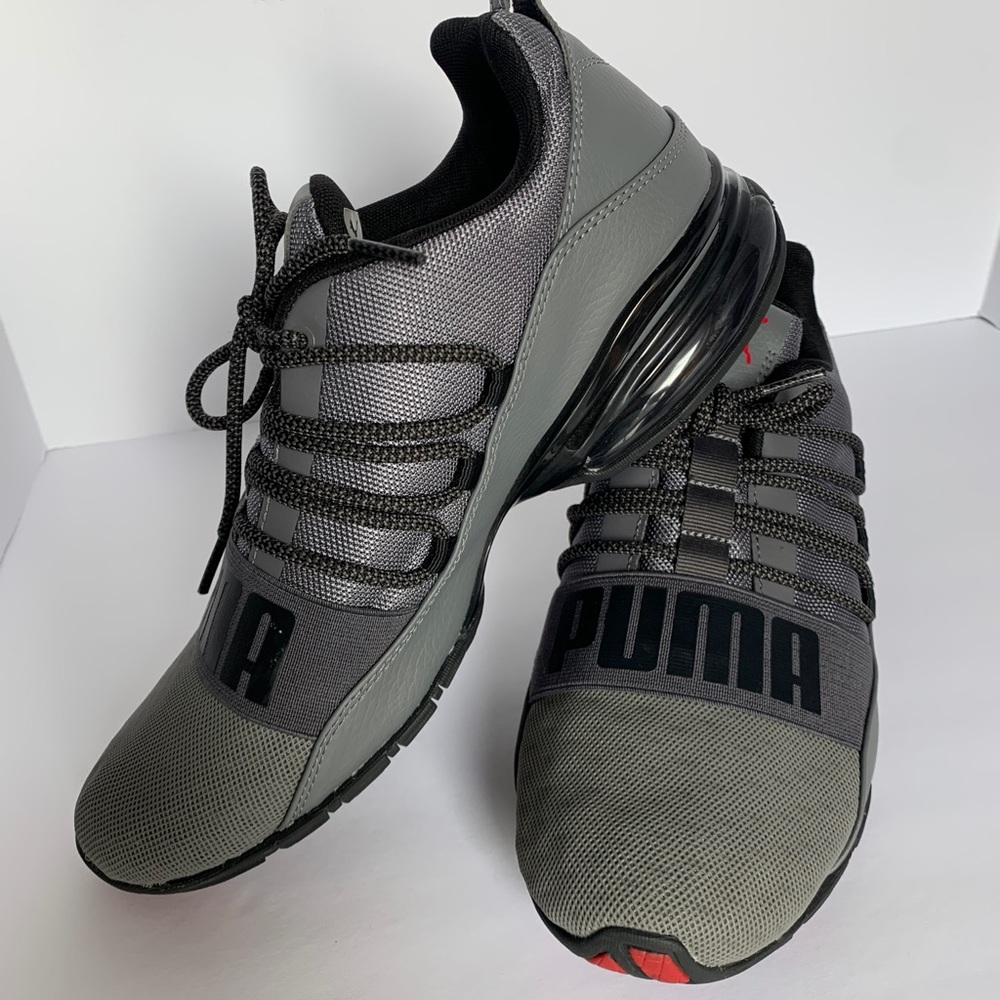 Puma Cell Regulate Woven Black Grey Red Running